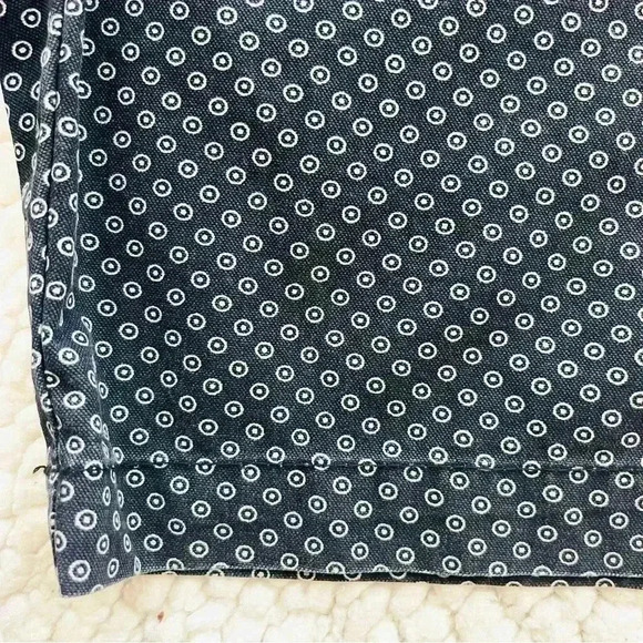 Banana Republic Navy Aiden Flat Front Cotton Chino Mens Shorts Size 29 - Picture 6 of 14